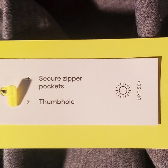 Target All In Motion NWT Zip Front Jacket Women’s Small Charcoal Heather - Picture 9 of 13